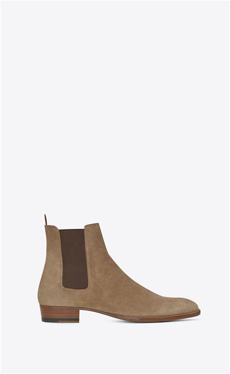 chelsea boots ysl mens|Saint Laurent.